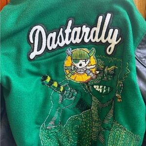 Dastardly Roronoa Zoro Embroidered Letterman Jacket